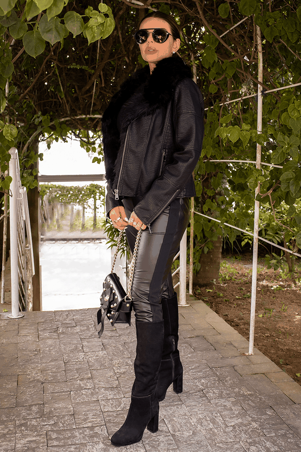 21f0005 002 jaqueta feminina joan com gola pelo preto 1
