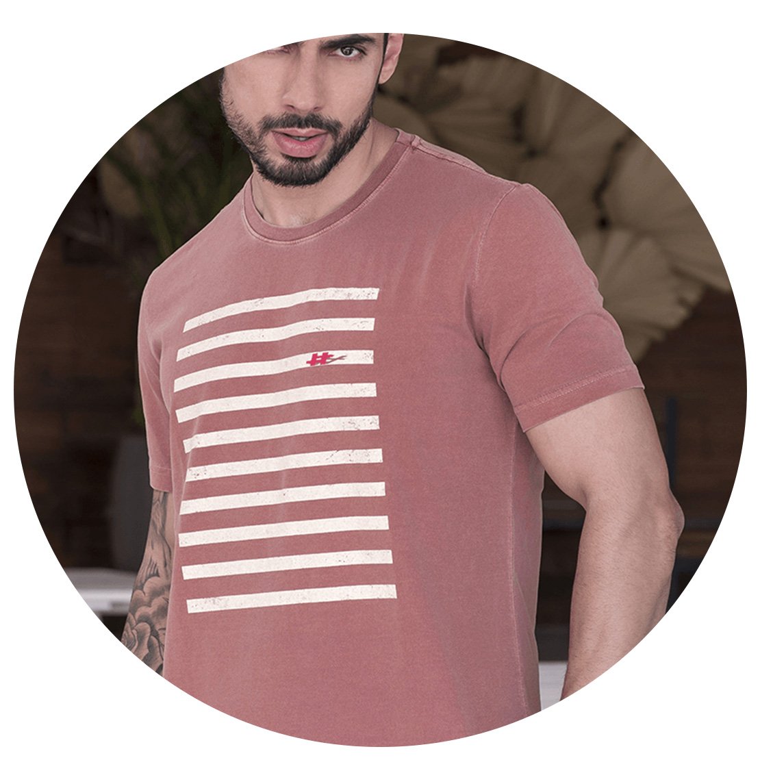 Camiseta grid