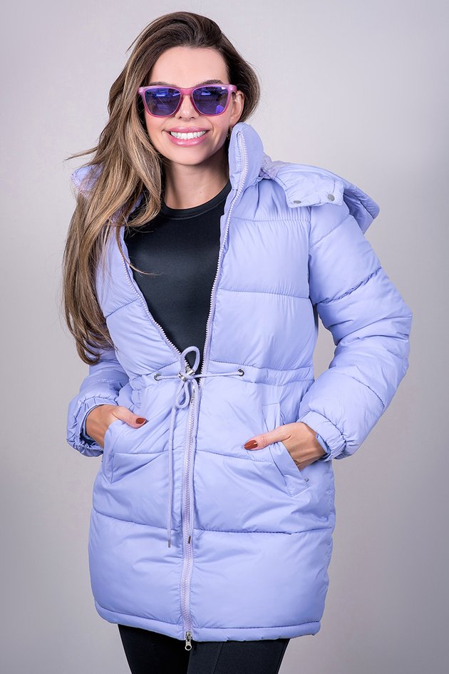 Inverno Casacos De Nylon Feminino Longo Inverno Sobretudo De Nylon