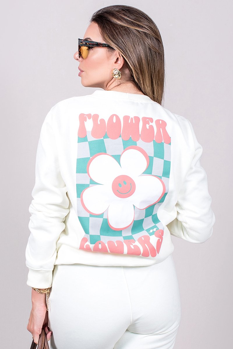 Orders moletom feminino floral