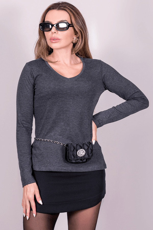 02f0274 044 blusa feminina manga longa decote v hiatto mescla grafite 3