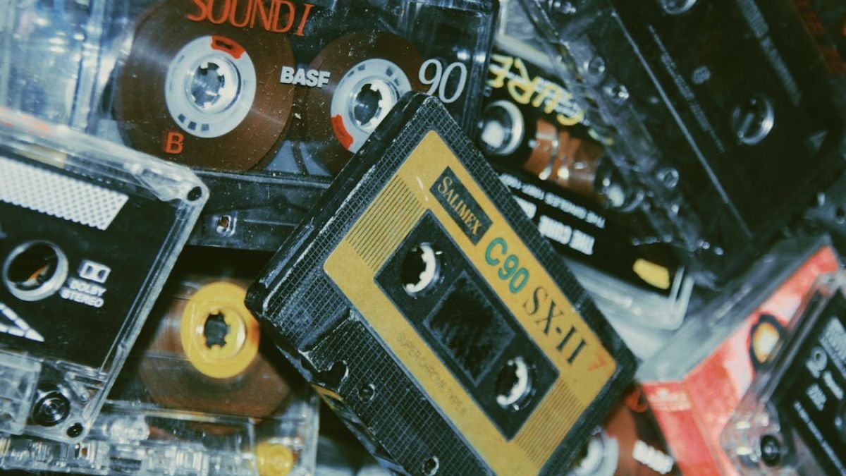fitas de musica antigas