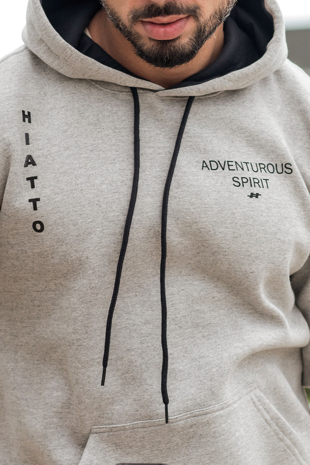 11m0049 032 blusa de moletom masculino com capuz e bolso canguru adventurous mescla hiatto 2