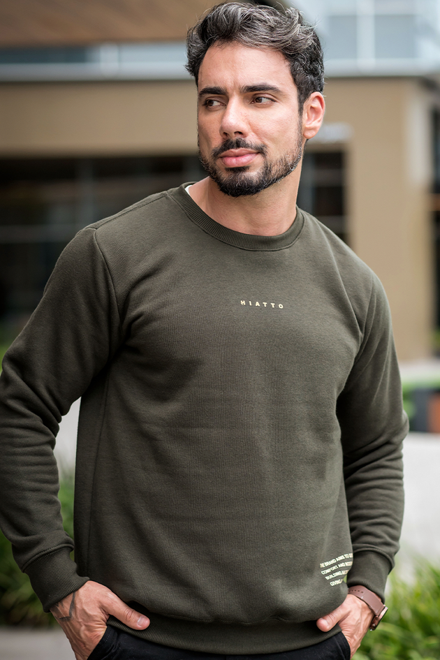 11m0052 059 blusa de moletom maculino peluciado the brand verde oliva hiatto 1