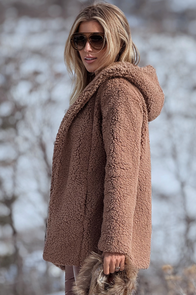 Teddy Blusa De Frio Pelinho Feminina Casaco Teddy Feminino Blusa