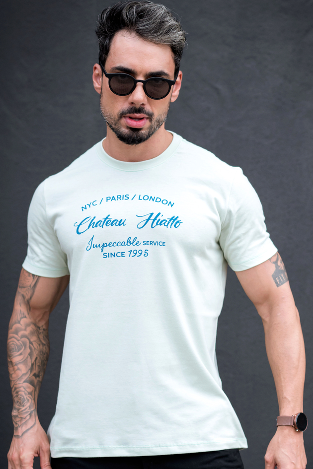 02m0527 026 camiseta masculina chateau verde claro hiatto 1
