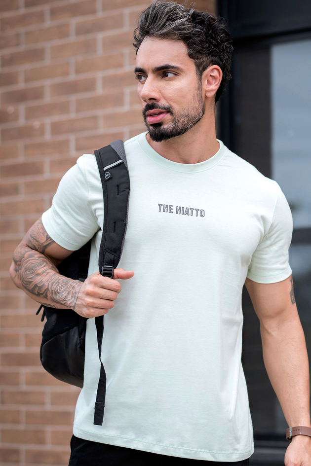 02m0528 026 camiseta masculina estampa gel the hiatto verde claro 1