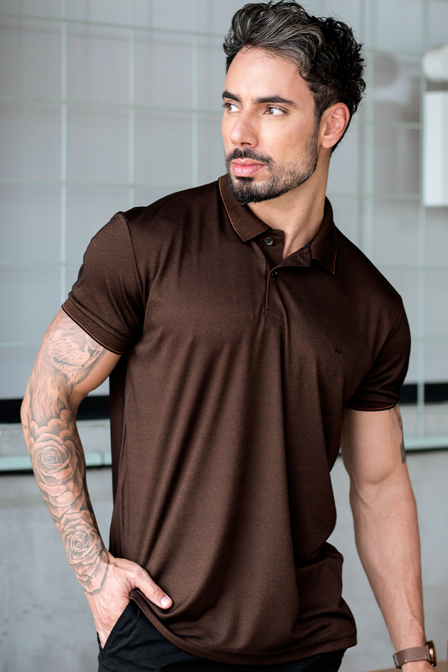 01m0027 009 polo masculina premium marrom hiatto 3