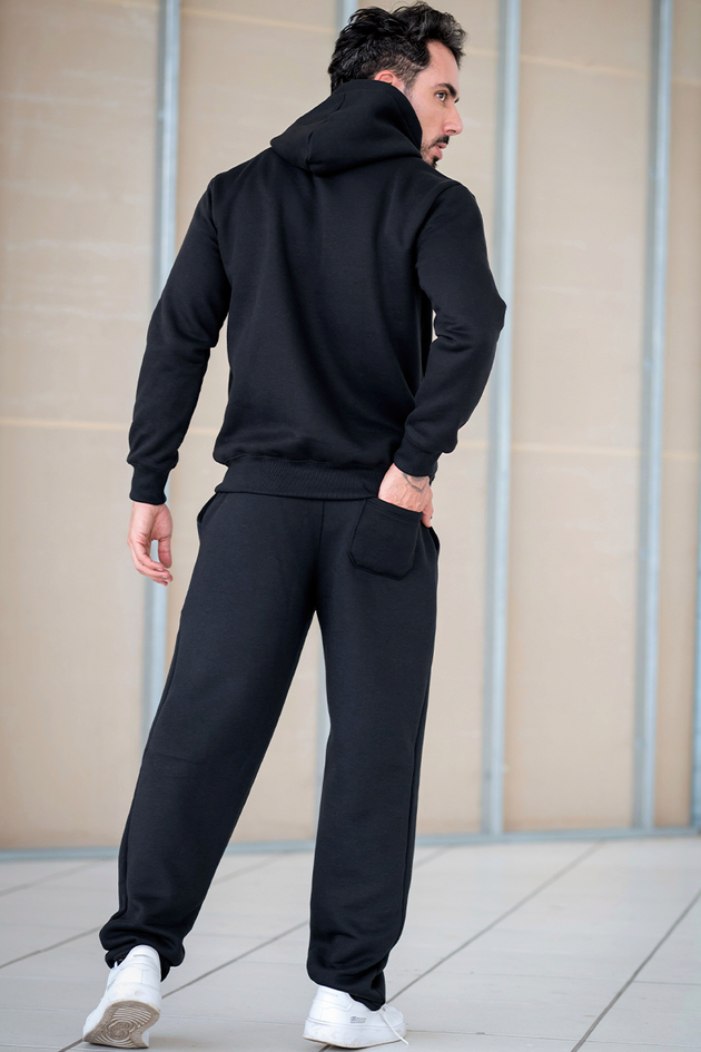 11m0056 002 blusao de moletom masculino logo preto hiatto 3