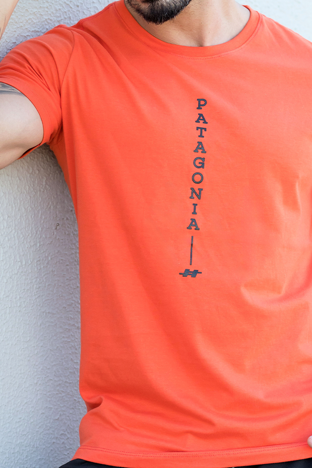 02m0523 060 camiseta masculina estampa gel patagonia laranja hiatto 2