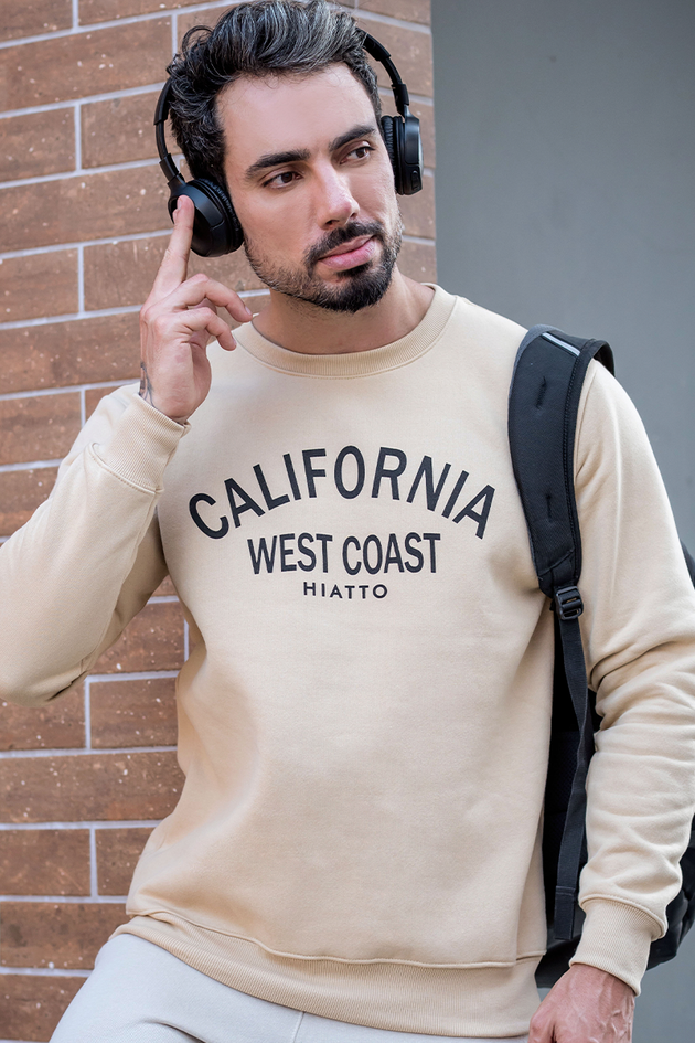 11m0057 010 blusa de moletom peluciado masculino california bege hiatto 1
