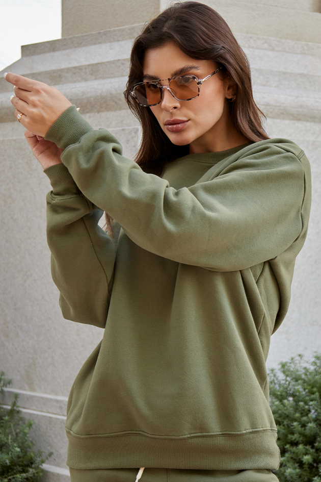11f0099 007 blusa oversized de moletom feminino verde hiatto 2