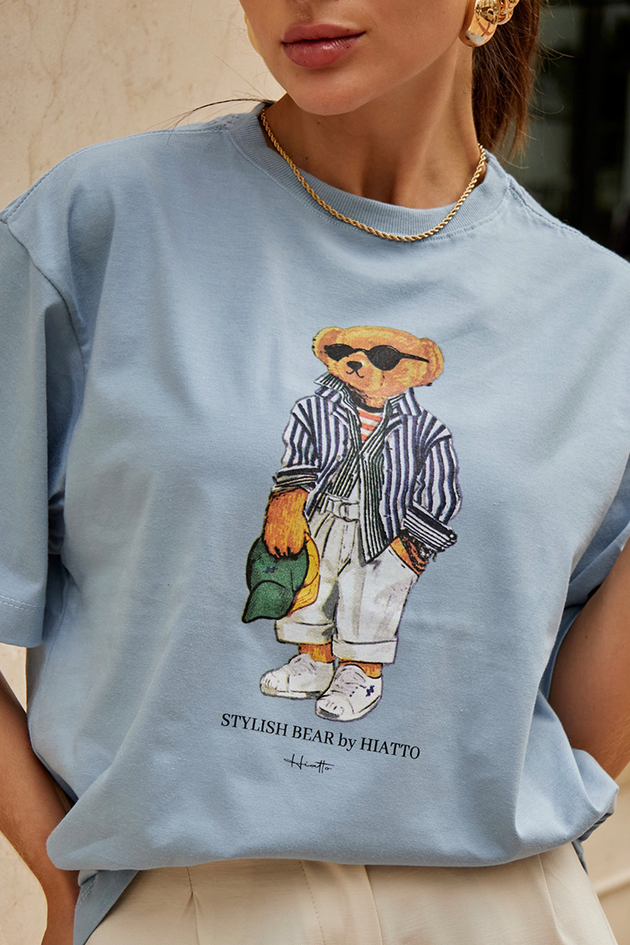 02f0300 056 camiseta oversized feminina bear azul claro hiatto 2