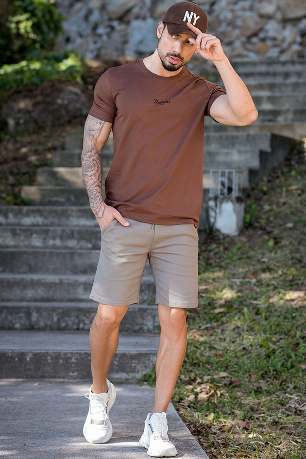 02m0547 009 camiseta masculina italians marrom hiatto 3