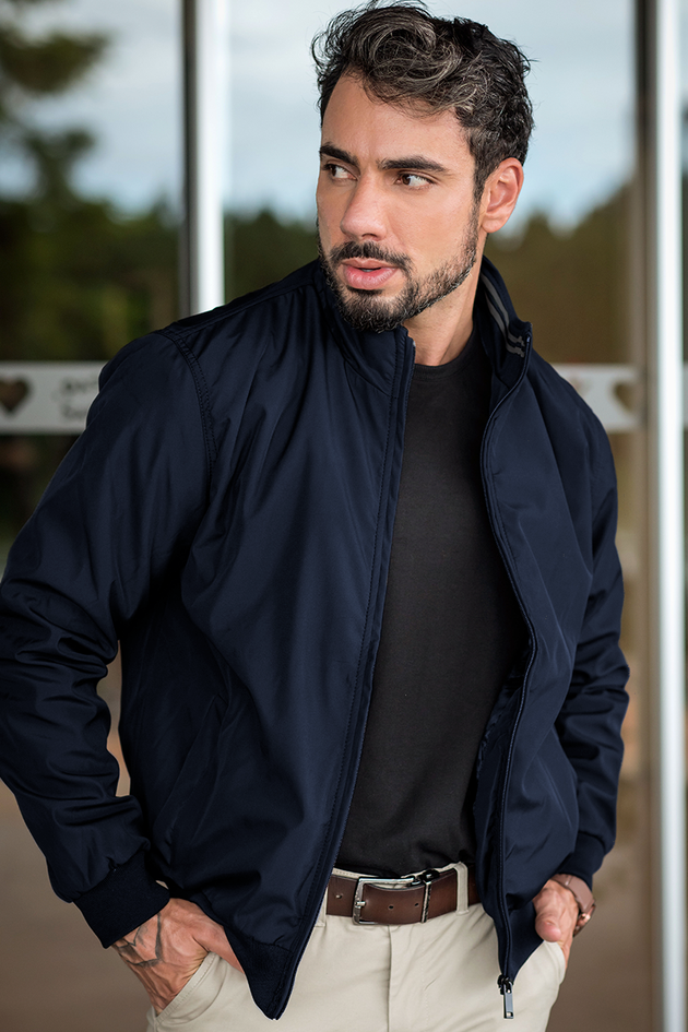 Jaqueta Masculina Blusa De Frio De Tactel Jaqueta Tactel Forrada